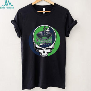 Seattle Champions Space Needle Skull Graphic Tee Sport Fan Streetwear