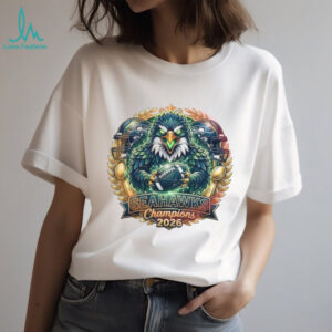 Seattle Seahawks Champions 2026 Super Bowl LX Eagle Mascot T shirt