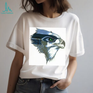 Seattle Seahawks Osprey Head Profile Logo Minimalist Sports Graphic