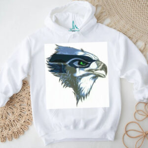 Seattle Seahawks Osprey Head Profile Logo Minimalist Sports Graphic