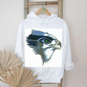 Seattle Seahawks Osprey Head Profile Logo Minimalist Sports Graphic