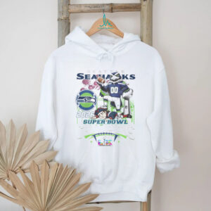 Seattle Seahawks Super Bowl LX Champions 2026 Mascot Victory Graphic T Shirt