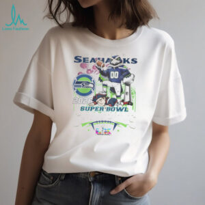 Seattle Seahawks Super Bowl LX Champions 2026 Mascot Victory Graphic T Shirt