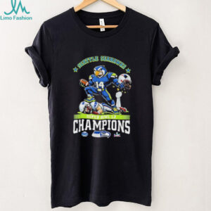 Seattle Seahawks Super Bowl LX Champions DK Metcalf Character T Shirt