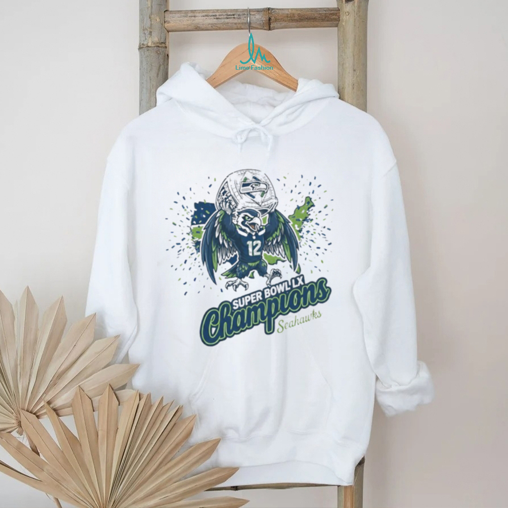 Seattle Seahawks Super Bowl LX Champions Eagle Mascot Shirt Seattle Seahawks Super Bowl LX Champions Eagle Mascot Shirt