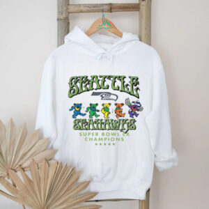 Seattle Seahawks Super Bowl LX Champions Grateful Dead Dancing Bears T Shirt