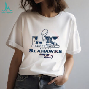 Seattle Seahawks Super Bowl LX Championship Landscape T shirt