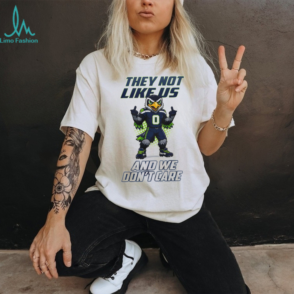 Seattle Seahawks “They Not Like Us” Attitude Fan Performance Tee Seattle Seahawks “They Not Like Us” Attitude Fan Performance Tee