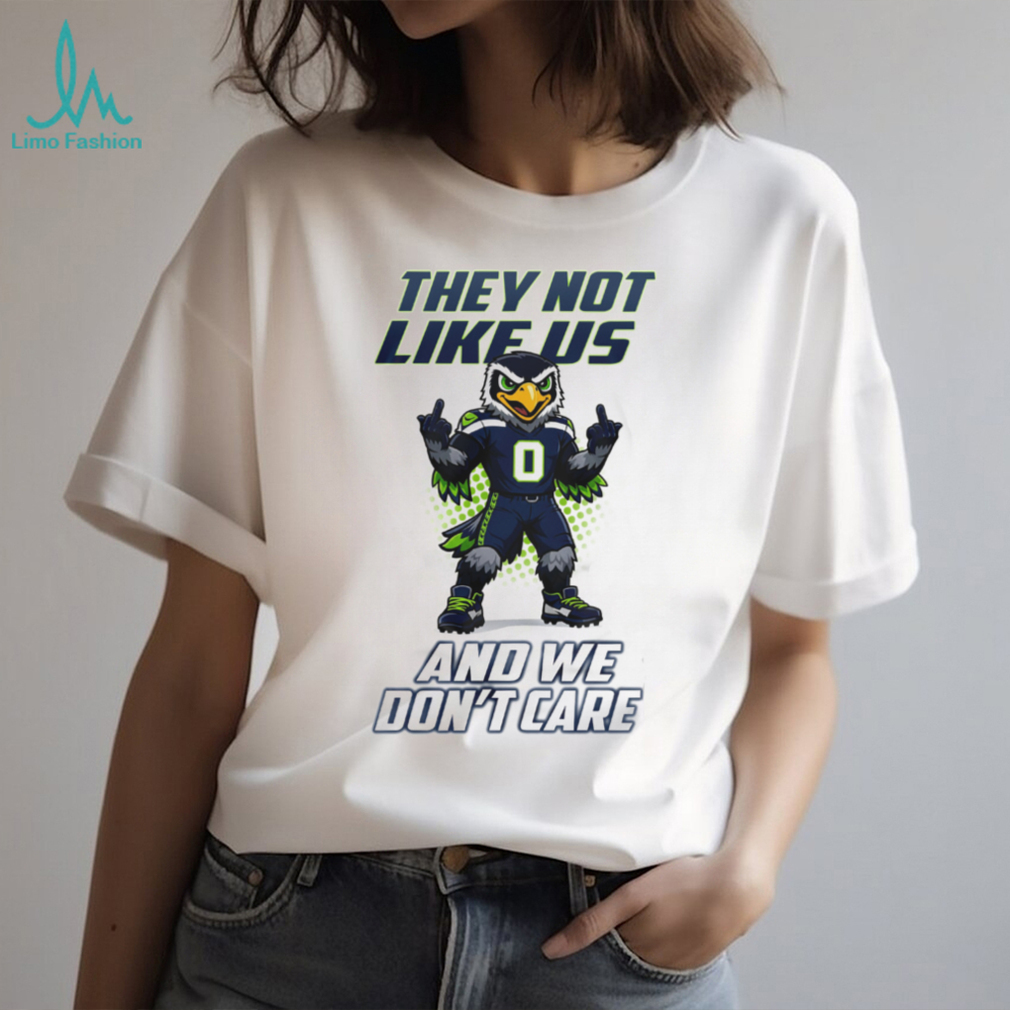 Seattle Seahawks “They Not Like Us” Attitude Fan Performance Tee Seattle Seahawks “They Not Like Us” Attitude Fan Performance Tee