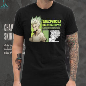 Senku Ishigami Dr. Stone Anime Graphic Tee Science Kingdom Streetwear