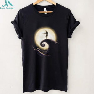Silly Walks x Nightmare Before Christmas Mashup Moon T Shirt