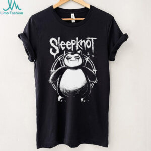 “Sleepknot” Snorlax Heavy Metal Parody T Shirt Funny Pokémon Graphic