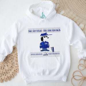 Snoopy Seattle Seahawks Super Bowl LIX Champions White Graphic T Shirt