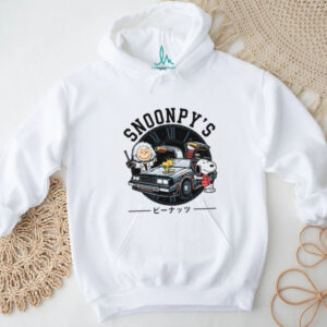 Snoopy x Back to the Future Delorean Time Machine Peanuts Shirt