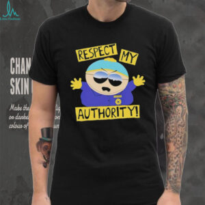 South Park Eric Cartman Respect My Authority Police Uniform T Shirt