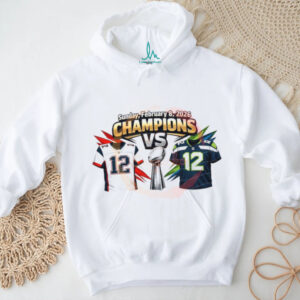Sunday February 8 2026 Champions VS Football Matchup T shirt