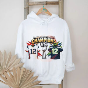 Sunday February 8 2026 Champions VS Football Matchup T shirt