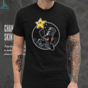 Super Black Knight 8 Bit Retro Video Game Mashup T Shirt