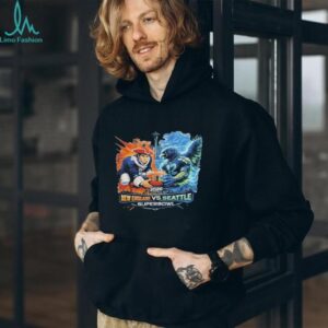 Super Bowl 2026 New England vs Seattle Matchup T Shirt Patriots vs Seahawks Graphic Shirt