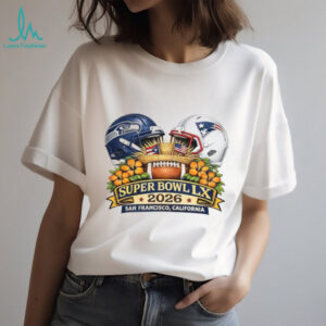 Super Bowl LX 2026 San Francisco California Football Matchup T shirt