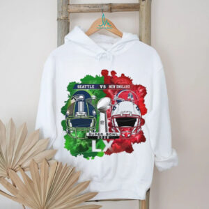 Super Bowl LX 2026 Seahawks vs Patriots Smoke Effect T shirt