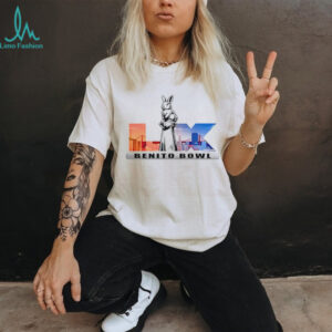 Super Bowl LX Benito Bowl Bad Bunny Rabbit Logo White T Shirt