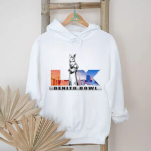 Super Bowl LX Benito Bowl Bad Bunny Rabbit Logo White T Shirt