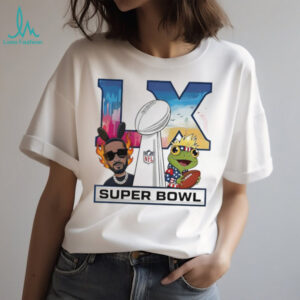 Super Bowl LX Frog and Character Commemorative Graphic Tee