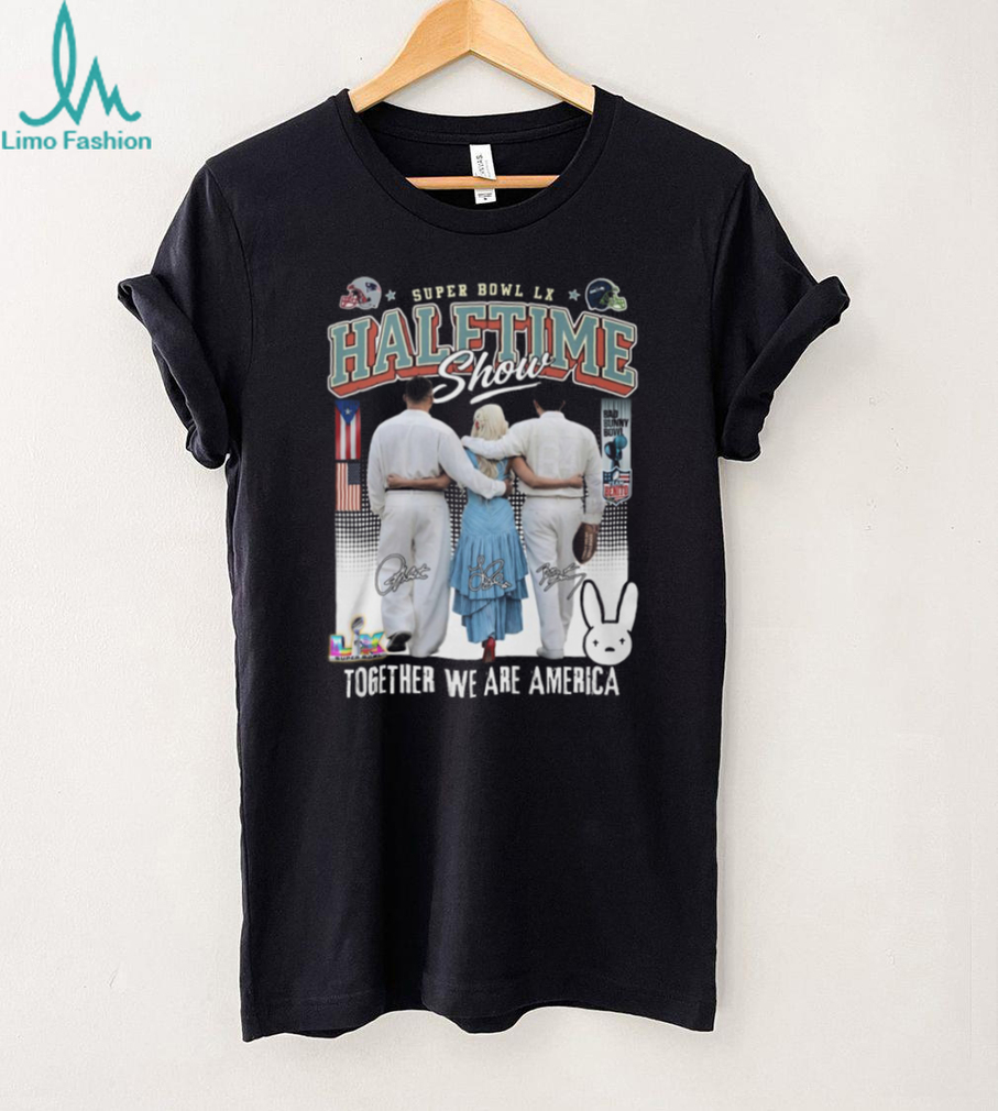 Super Bowl LX Halftime Show Together We Are America Event Shirt Super Bowl LX Halftime Show Together We Are America Event Shirt