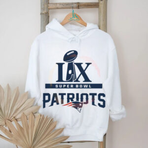 Super Bowl LX New England Patriots Football Championship Logo T shirt