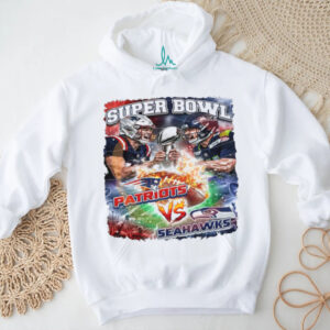 Super Bowl LX Patriots vs Seahawks Rivalry Matchup PNG