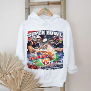 Super Bowl LX Patriots vs Seahawks Rivalry Matchup PNG
