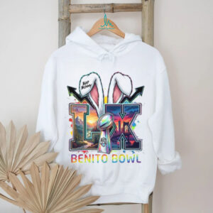 Team Benito Bowl Super Bowl LX Rabbit Ears Rainbow T shirt