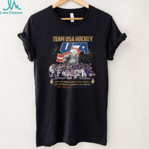 Team USA Hockey 2026 Olympic Men's and Women's Champions Commemorative T Shirt