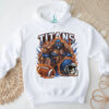 Tennessee Titans Spartan Warrior Football Graphic T Shirt Tennessee Titans Spartan Warrior Football Graphic T Shirt