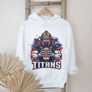 Tennessee Titans Spartan Warrior Football Graphic T Shirt