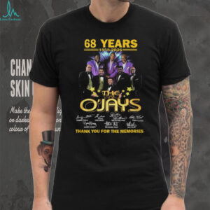 The O'Jays 68 Years 1958 2026 Thank You For The Memories Signatures T Shirt