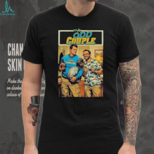 The Odd Couple Chargers Jim Harbaugh & Ben Herbert Graphic Tee