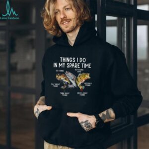 Things I Do In My Spare Time Fishing Graphic T Shirt
