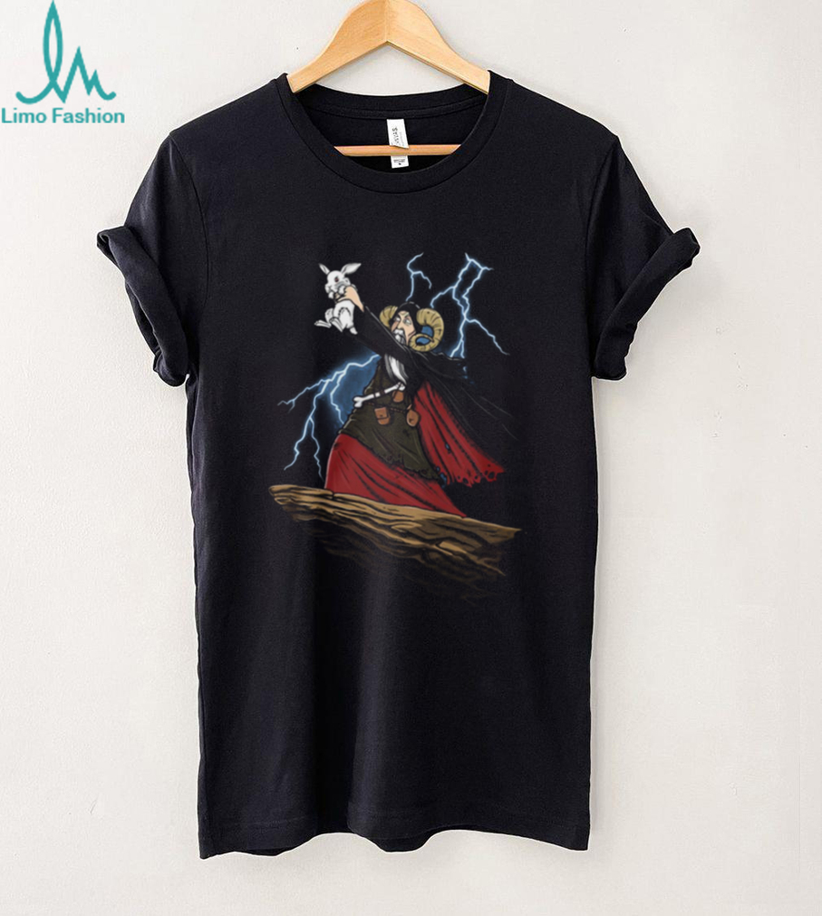 Tim the Enchanter Monty Python and the Holy Grail Rabbit Lightning T Shirt Tim the Enchanter Monty Python and the Holy Grail Rabbit Lightning T Shirt