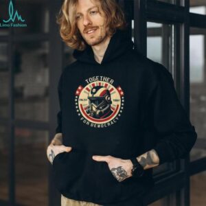 Together For Democracy Helldivers Enlist Today Graphic Tee