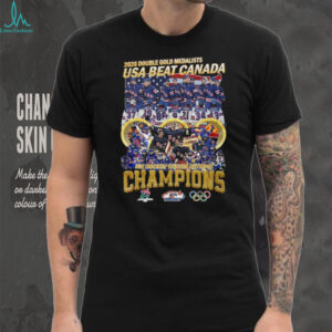 USA Beat Canada 2026 Winter Olympic Hockey Champions T Shirt