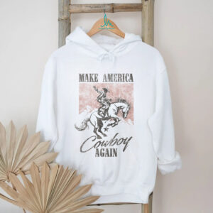 Vintage Make America Cowboy Again Graphic Tee