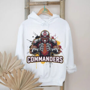 Washington Commanders Action Player Splatter Art T Shirt