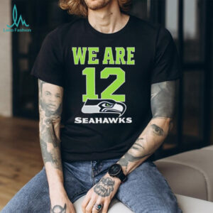 We Are 12 Seattle Football Fan Spirit Classic Logo T Shirt