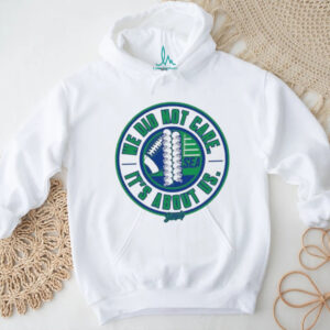 We Did Not Care It's About Us Seattle Football Circular Logo Tee