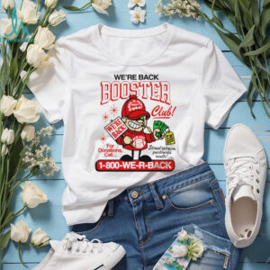 We're Back Booster Club Retro Mascot Sports T Shirt