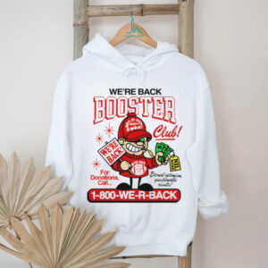 We're Back Booster Club Retro Mascot Sports T Shirt