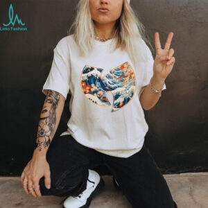 Wu Tang Clan Great Wave Off Kanagawa Mashup Graphic T Shirt