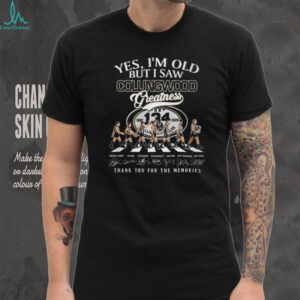 Yes I'm Old But I Saw Collingwood Greatness 134 Years Anniversary T Shirt